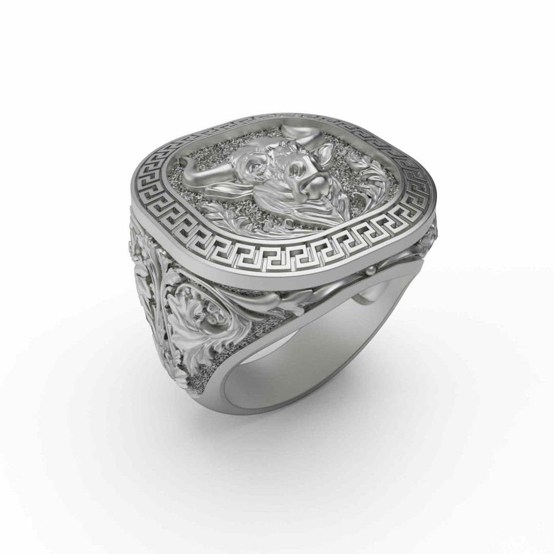Patterned Buffalo Ring