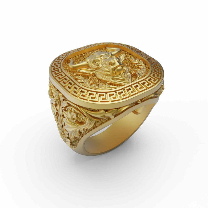 Patterned Buffalo Ring