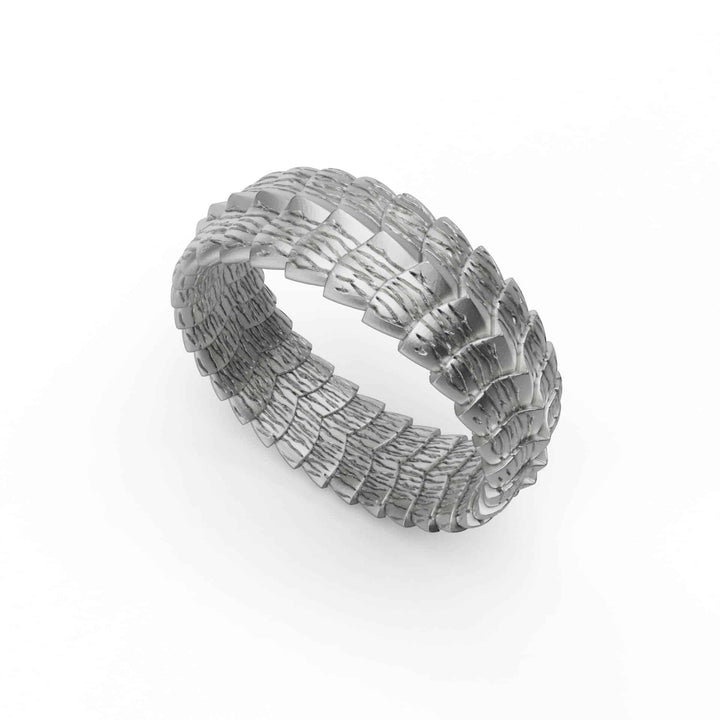 Dragon Scales Band Ring
