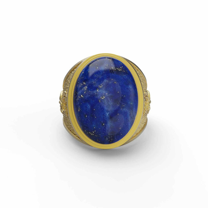 Phoenix Lapis Gemstone Ring