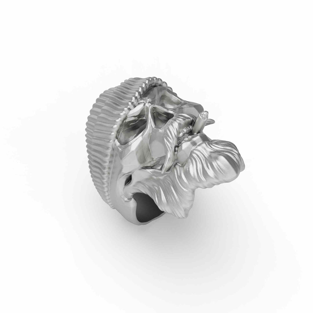 Cigar Skull Ring