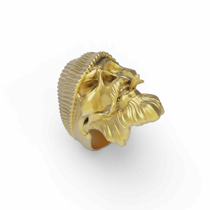 Cigar Skull Ring