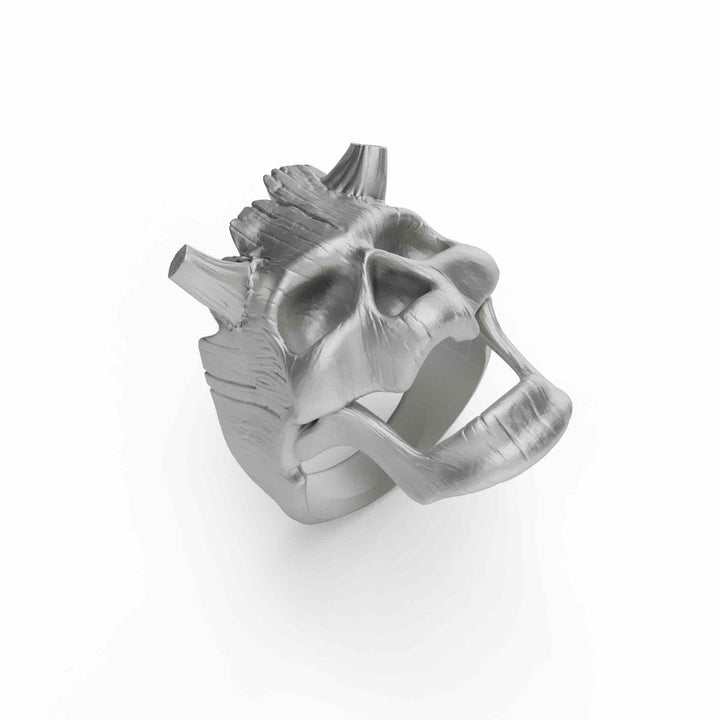 Horned Skull Ring