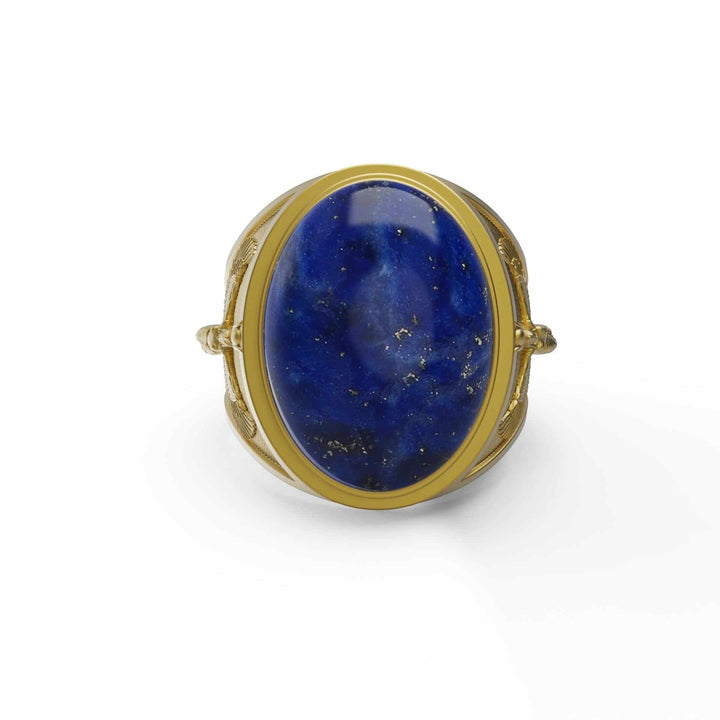 Egyptian Isis Goddess Lapis Lazuli Ring