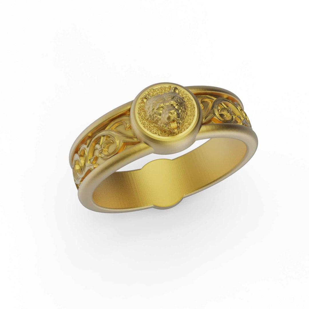 Bear Band Ring