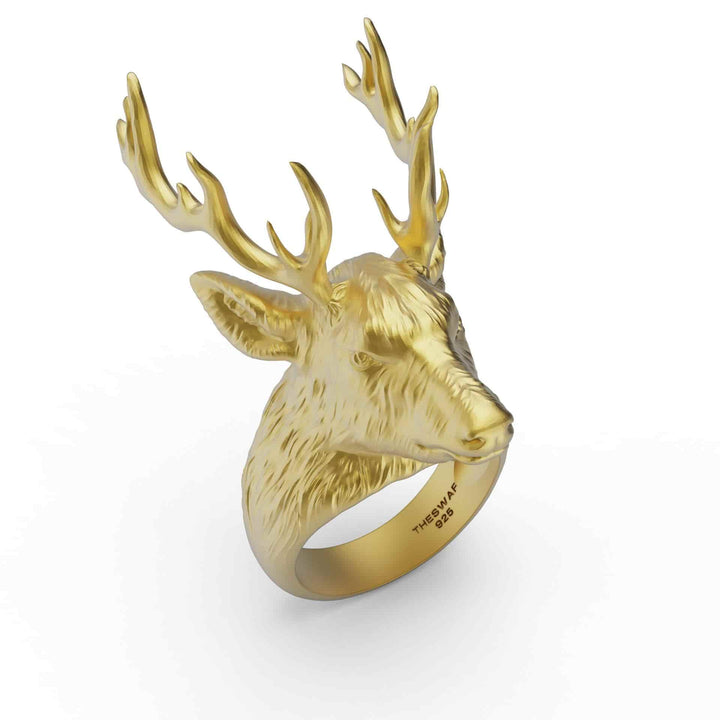 Horned Deer Ring