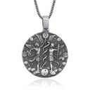 925 Sterling Silver Oxidized