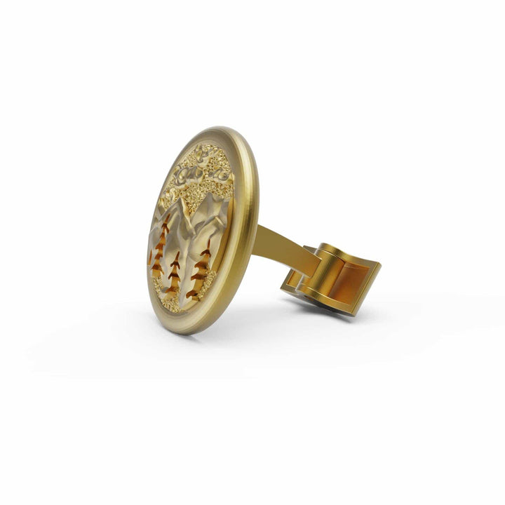 Forest and Mountains Cufflinks