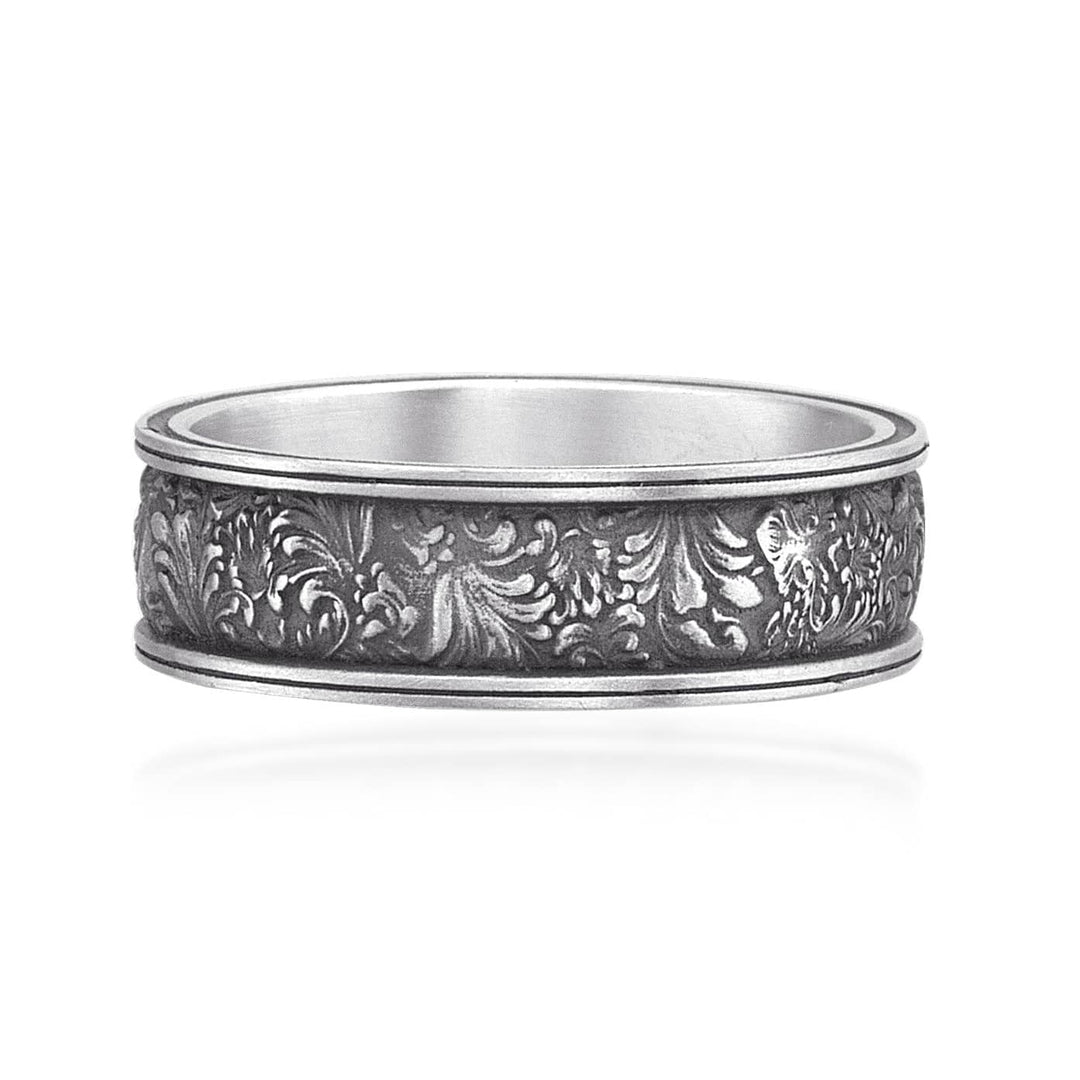 925 Sterling Silver Oxidized
