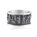 925 Sterling Silver Oxidized