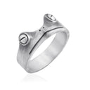 925 Sterling Silver Oxidized