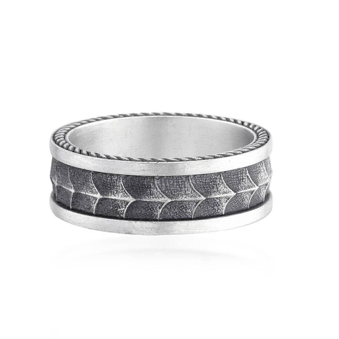 925 Sterling Silver Oxidized