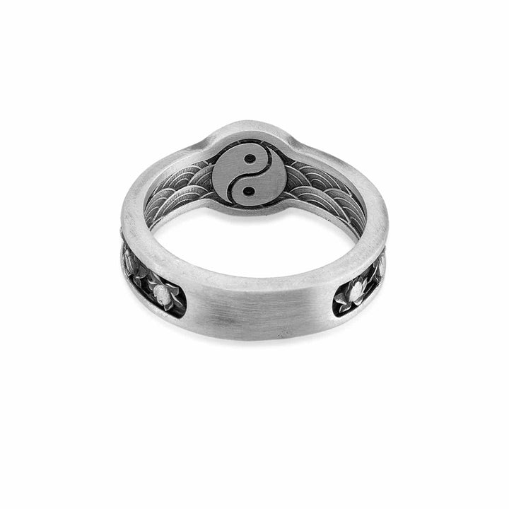 Yin Yang Koi Fish Ring