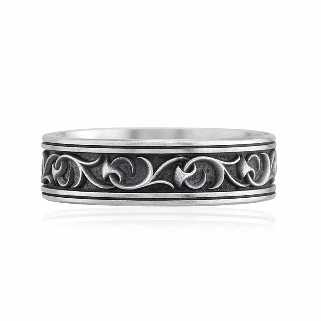 925 Sterling Silver Oxidized