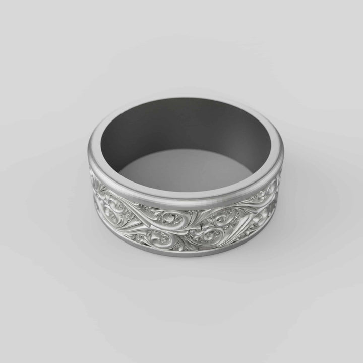 Leaf Vine Band Ring