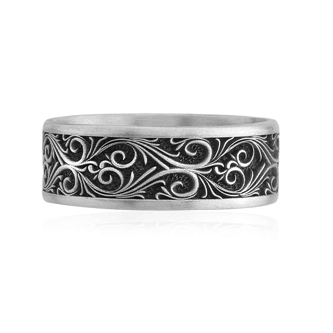 925 Sterling Silver Oxidized