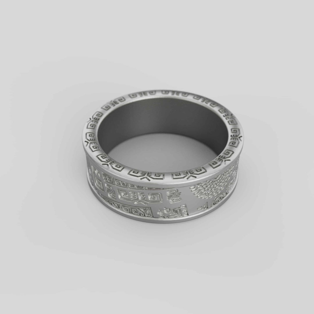Maori Tribal Band Ring