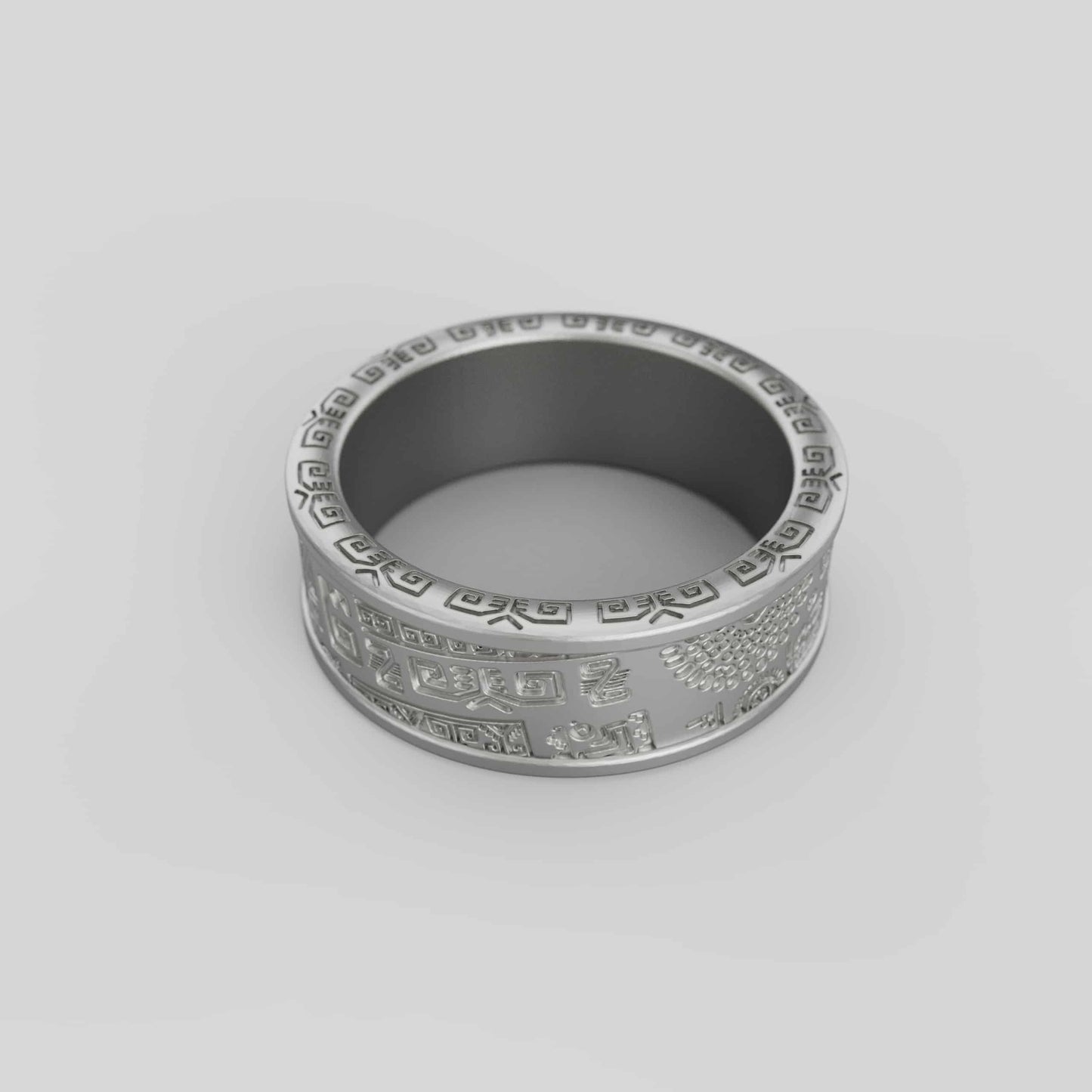 Maori Tribal Band Ring
