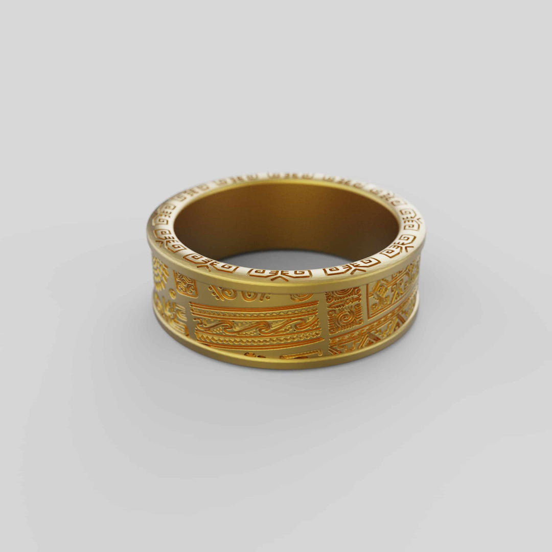 Maori Tribal Band Ring