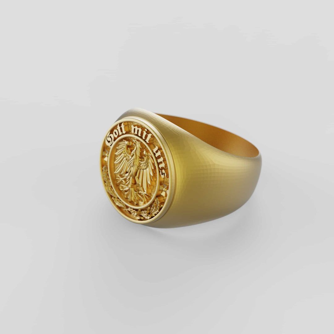 Gott Mit Uns Signet Ring