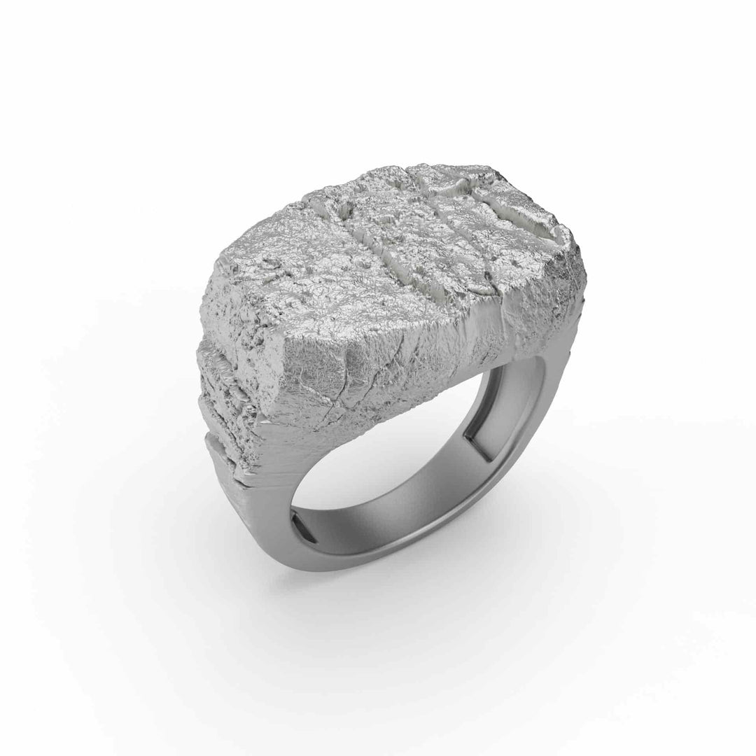 Lava Rock Surface Ring