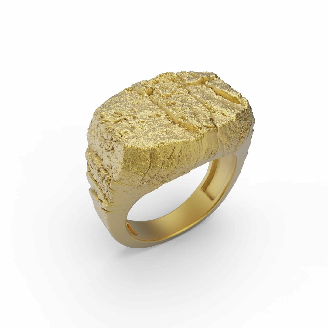 Lava Rock Surface Ring