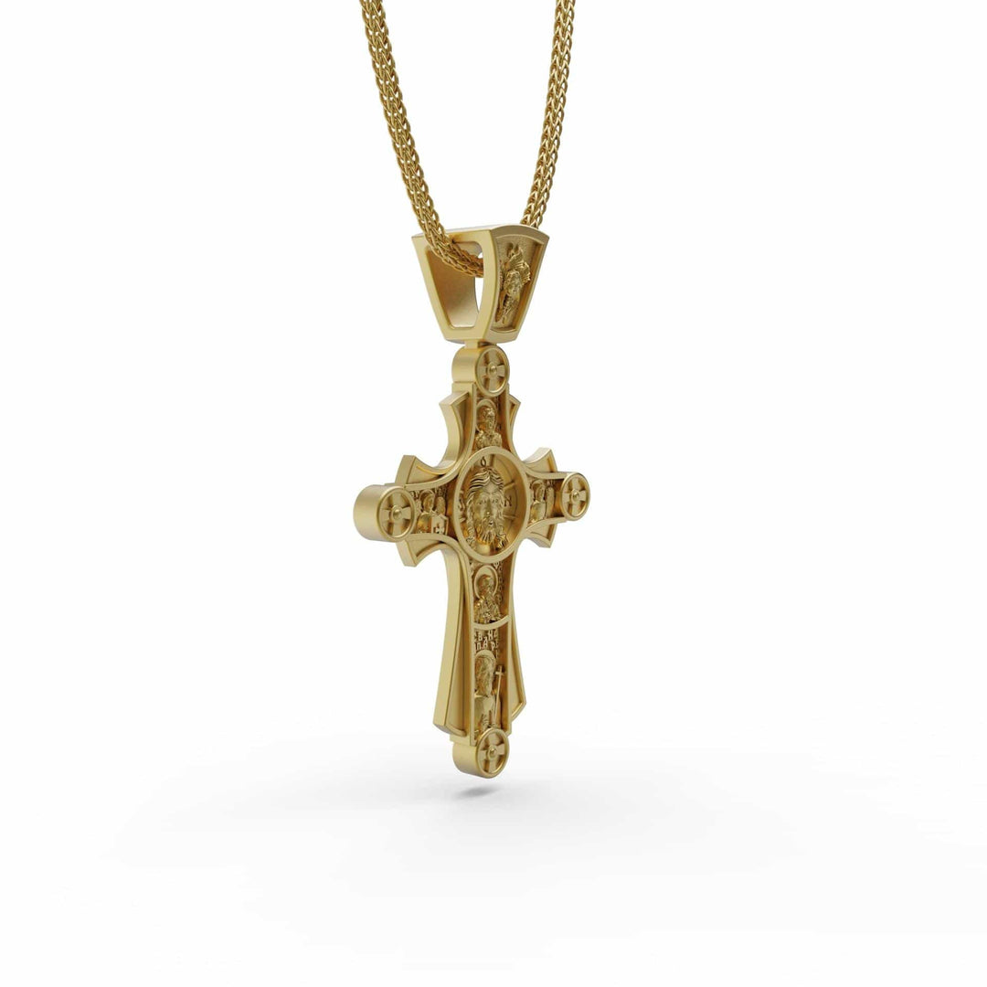 Christian Cross Amulet Necklace