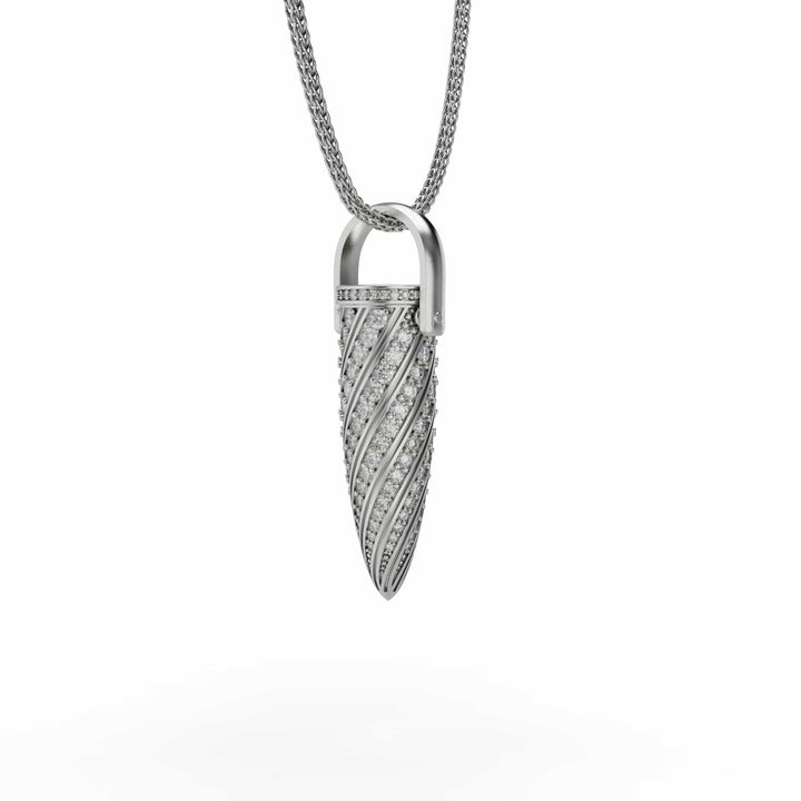 Shiny Bullet Necklace