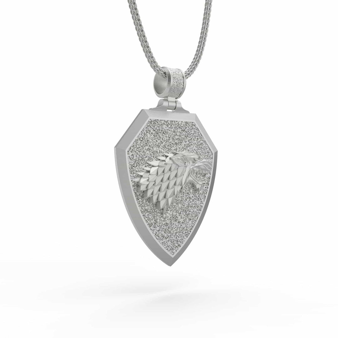 Stark Wolf Necklace