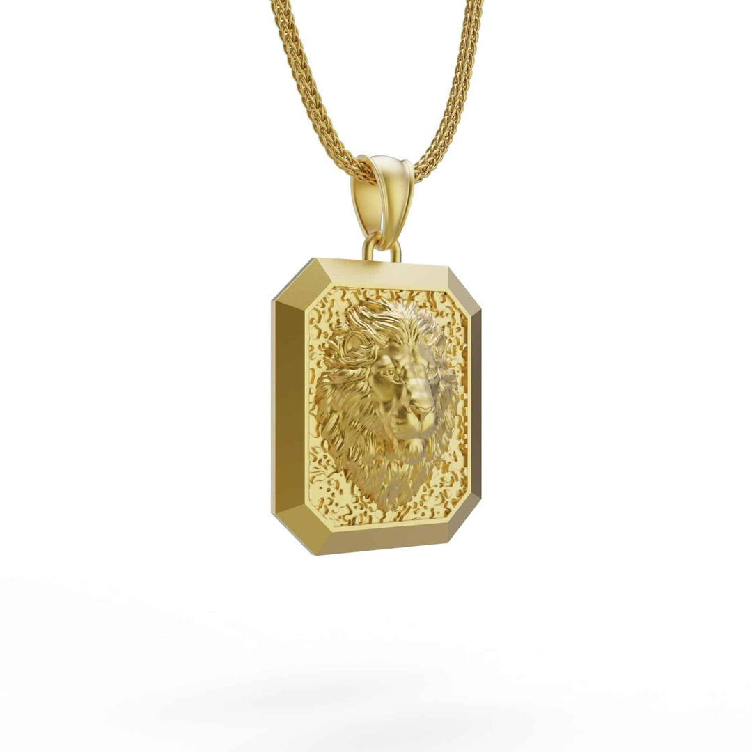 Lion Face Necklace
