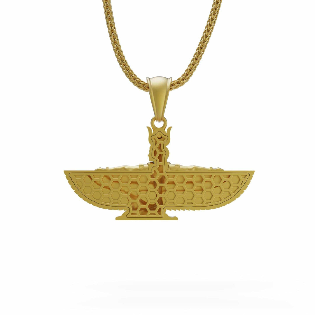 Goddess Isis Body And Wings