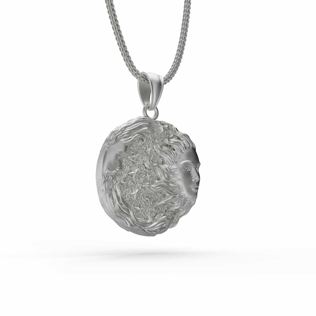 Moon and Sun Necklace