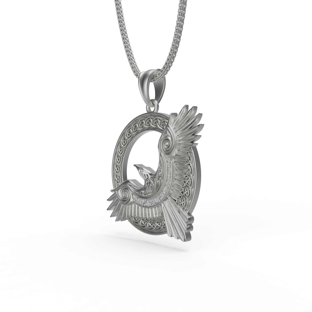 Odin's Raven Necklace