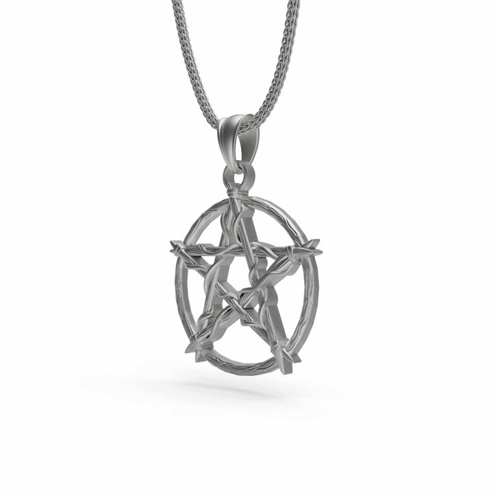 Pentagram Wiccan Necklace