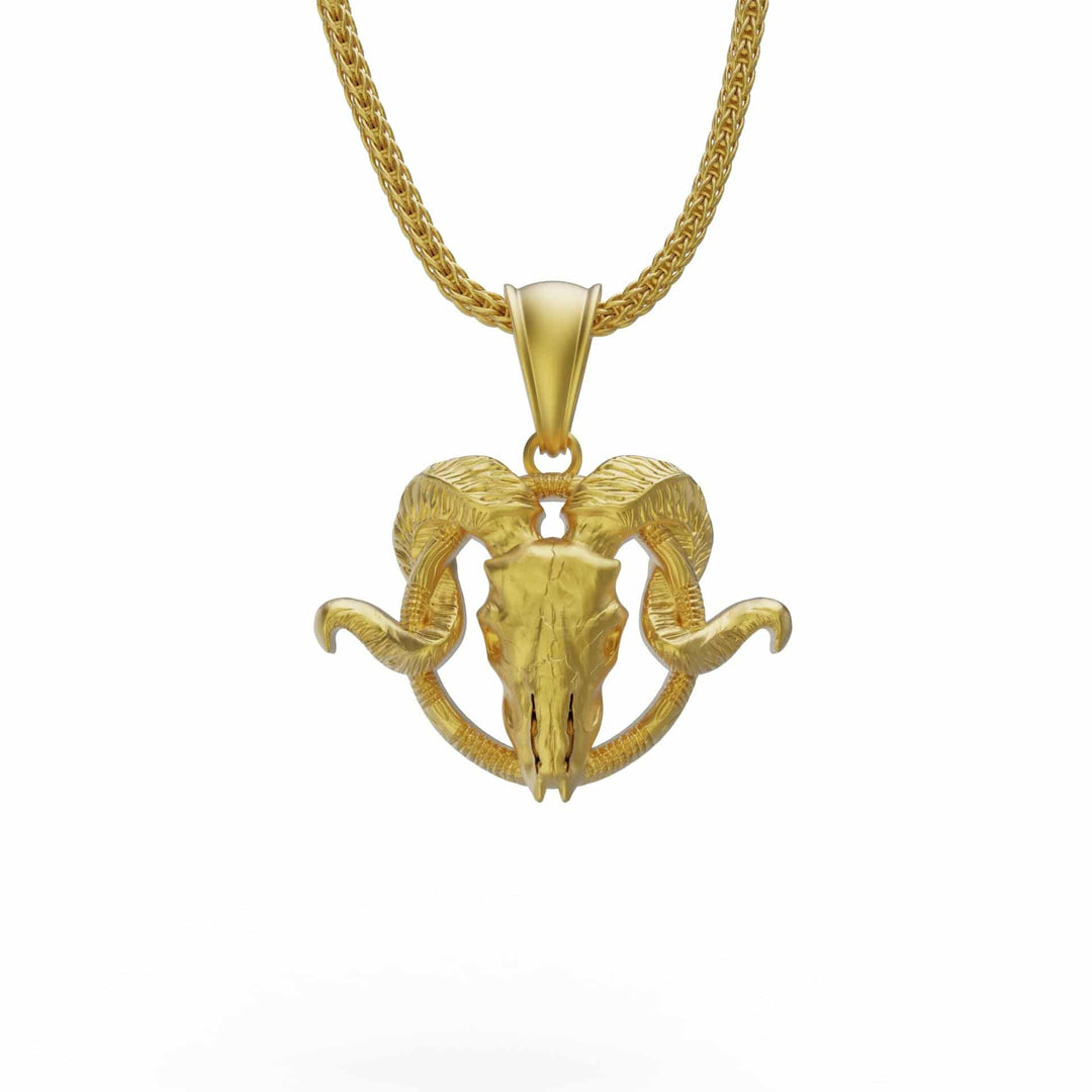 Goat Skull Necklace