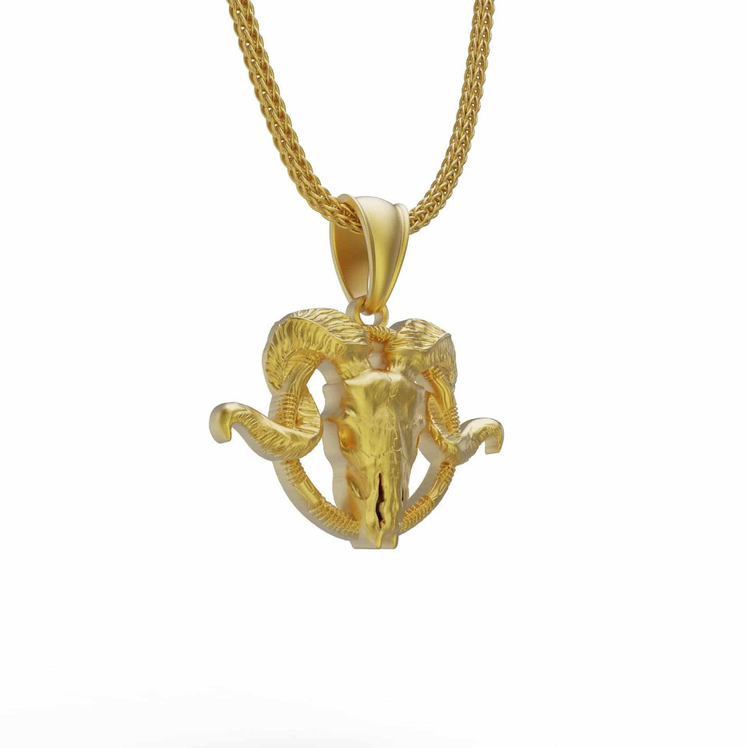 Goat Skull Necklace