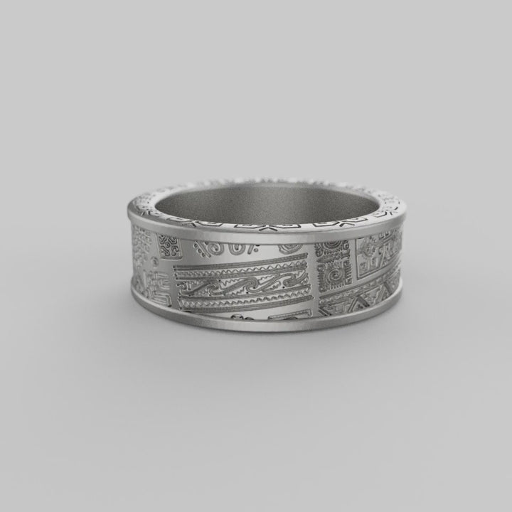 Maori Tribal Band Ring