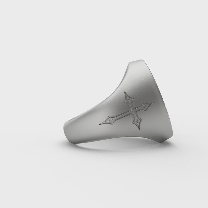 Our Lady Of Fatima Signet Ring
