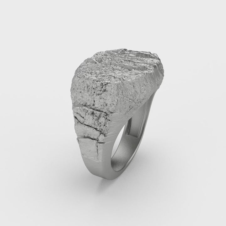 Lava Rock Surface Ring