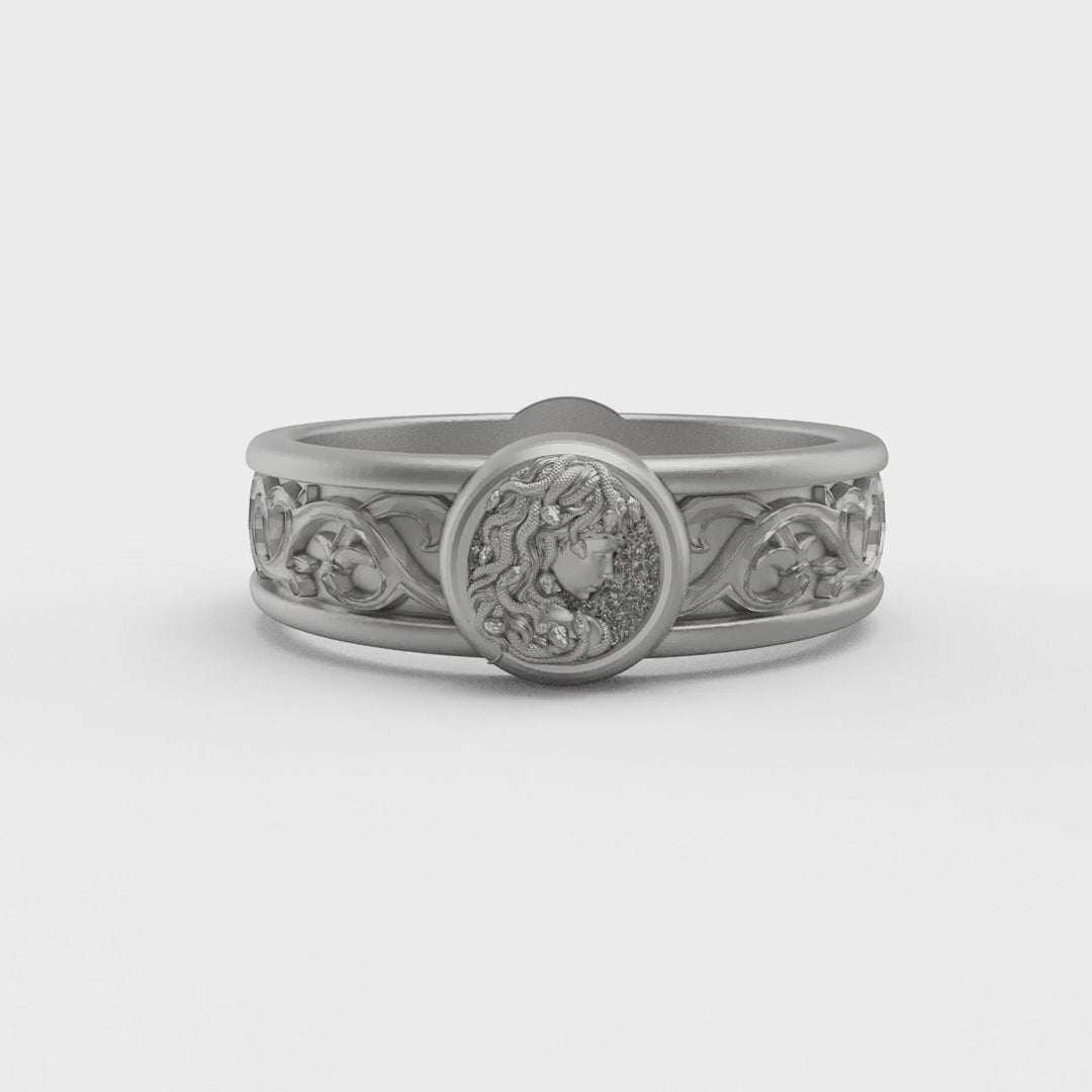 Medusa Band Ring