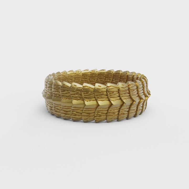 Dragon Scales Band Ring