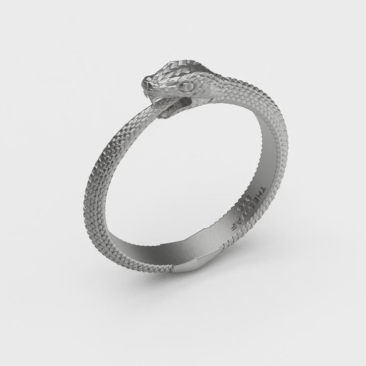 Thin Ouroboros Ring