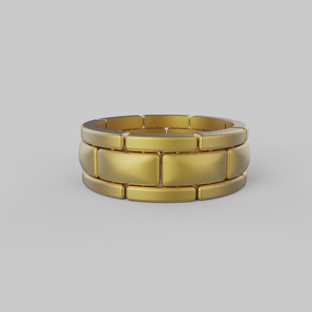 Chainlink Band Ring