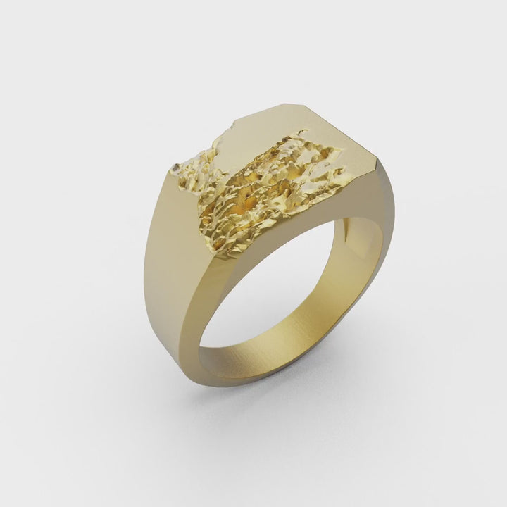 Men Worn Ring