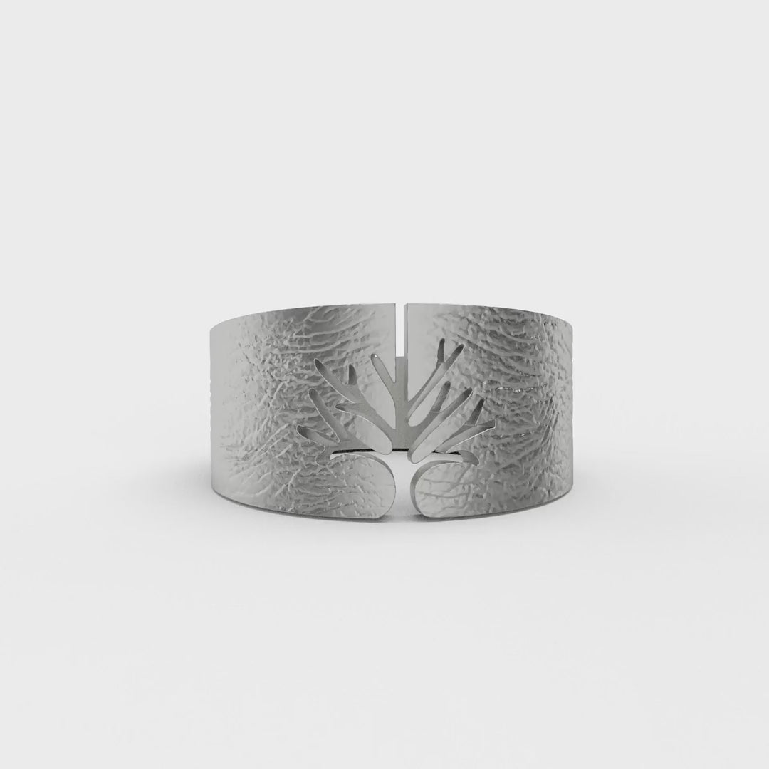 Tree Of Life Band Ring
