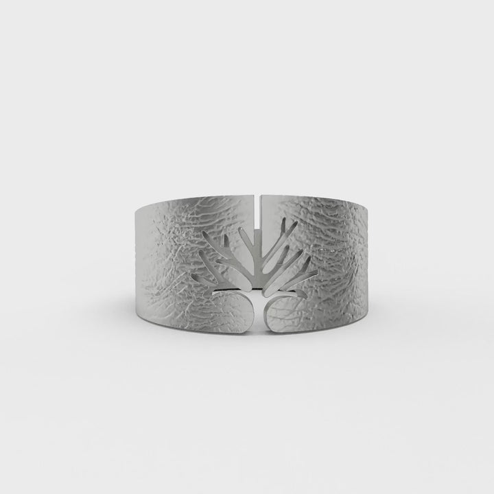 Tree Of Life Band Ring