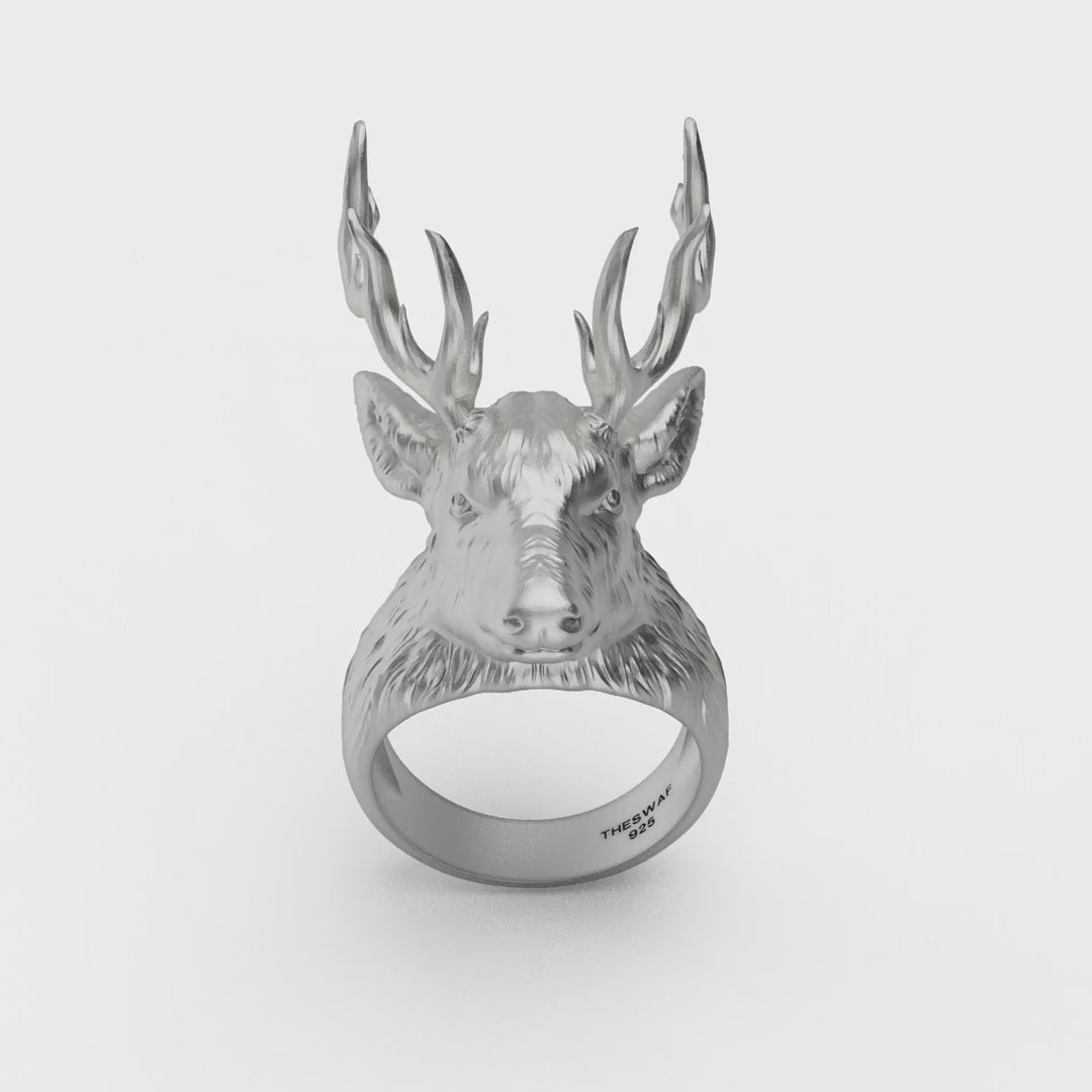 Horned Deer Ring