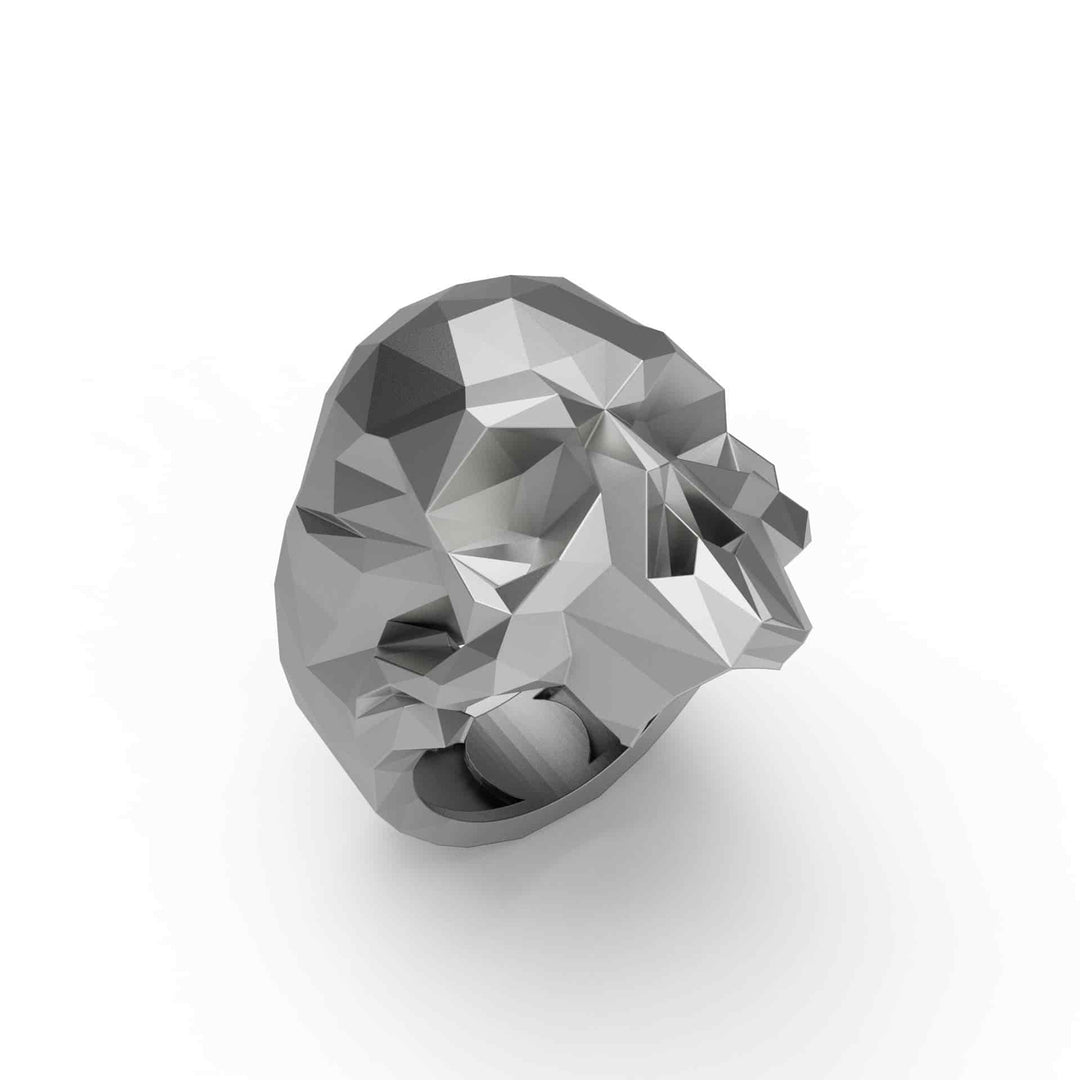 Signet Skull Ring