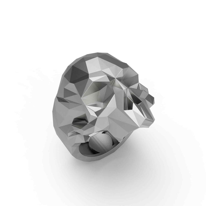 Signet Skull Ring