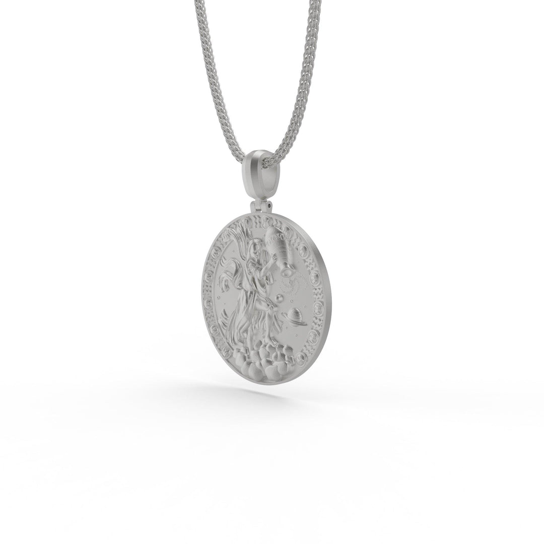 Aquarius Zodiac Necklace V2